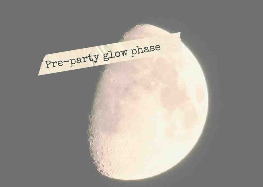 Romantic Currents Stir Beneath the Waxing Gibbous illustration