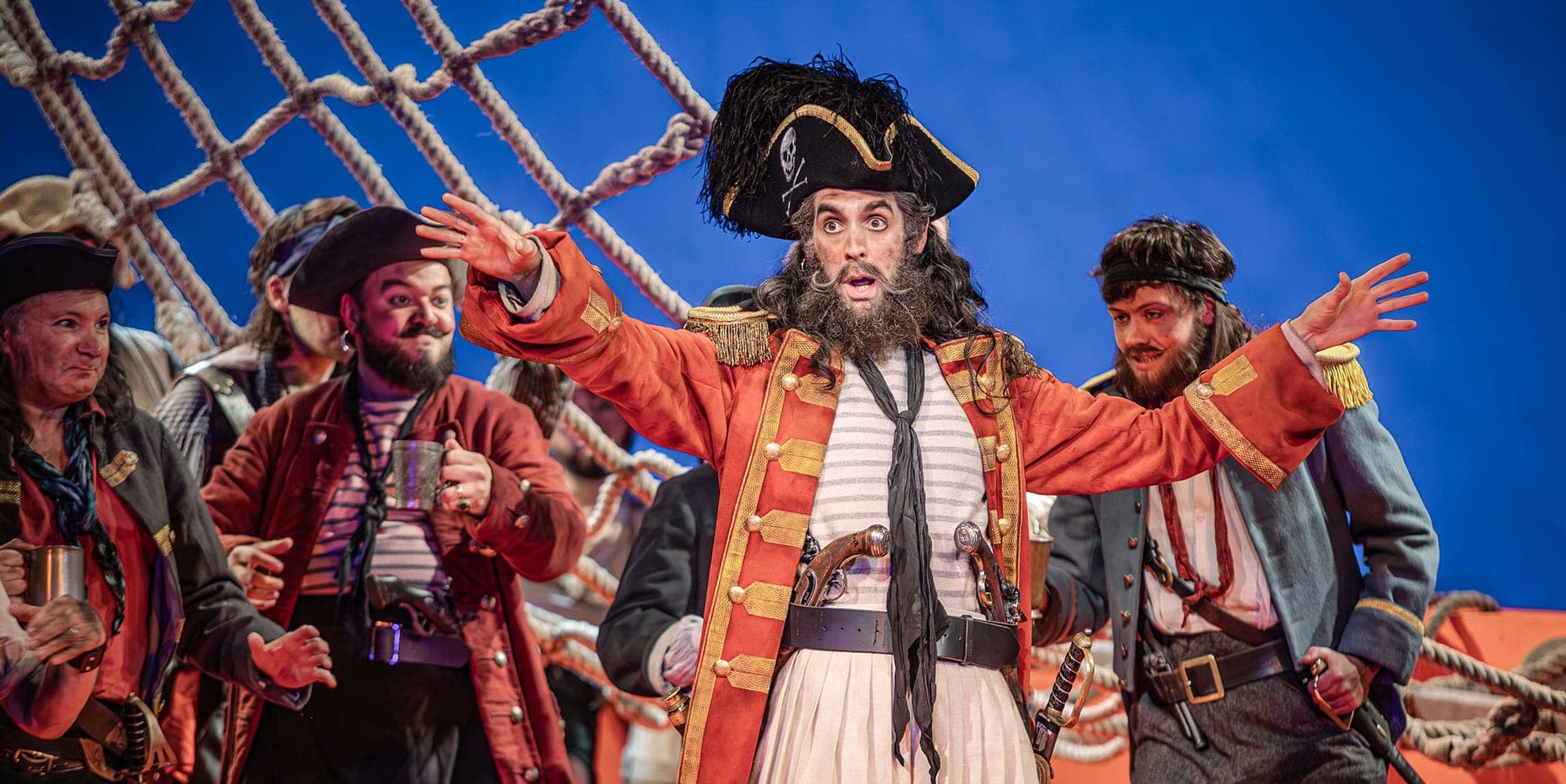 PIRATES OF PENZANCE / GILBERT AND SULLIVAN - entertainment illustration