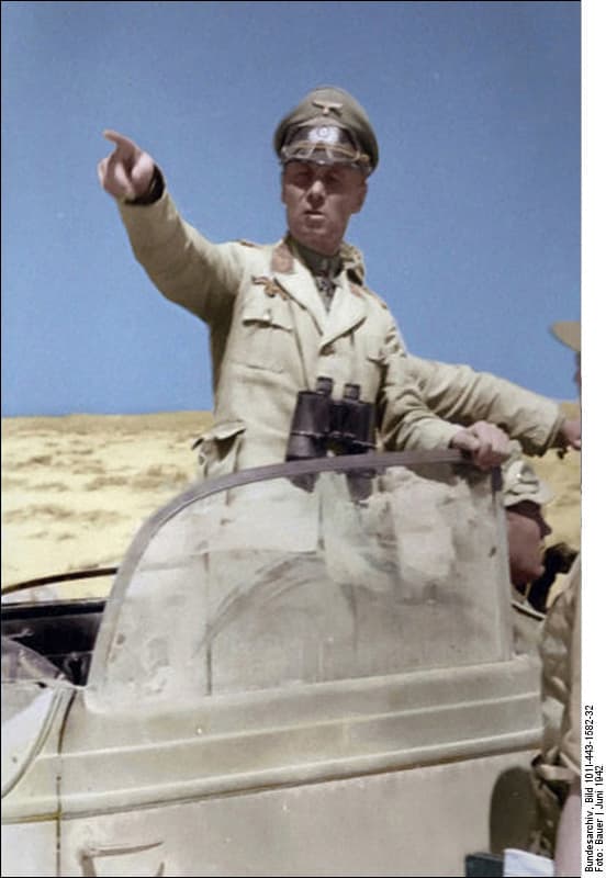 ERWIN ROMMEL - history illustration