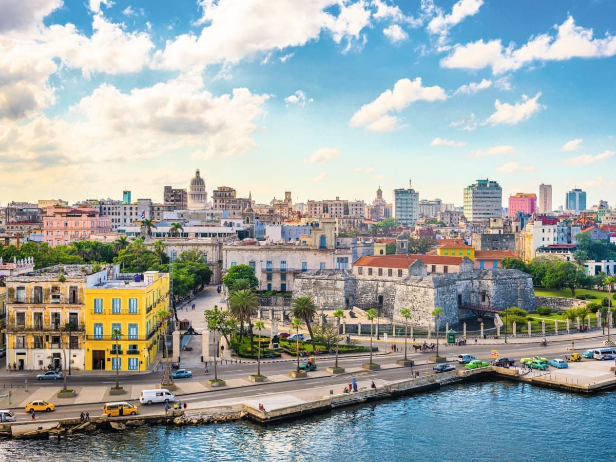 CUBA - geography illustration