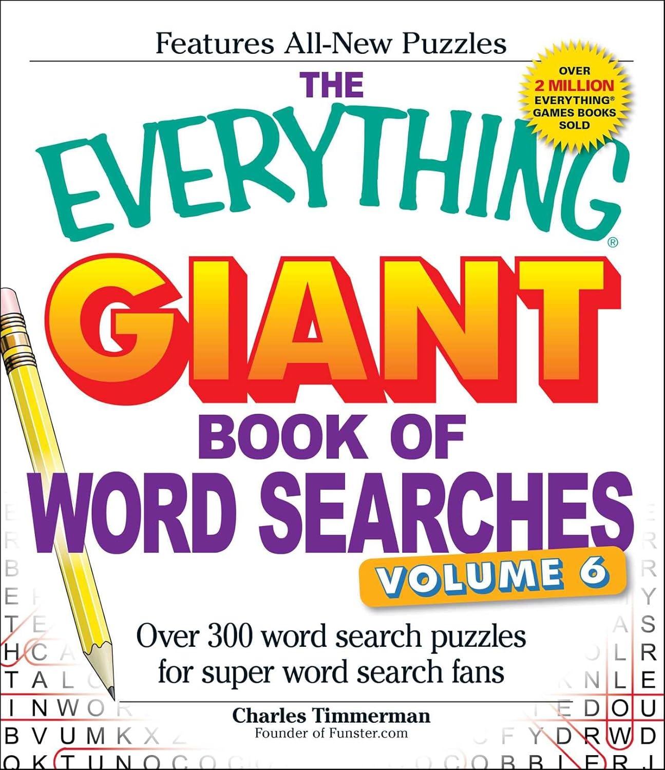 Giant Book of Word Searches Vol. VI - recommended word puzzle book