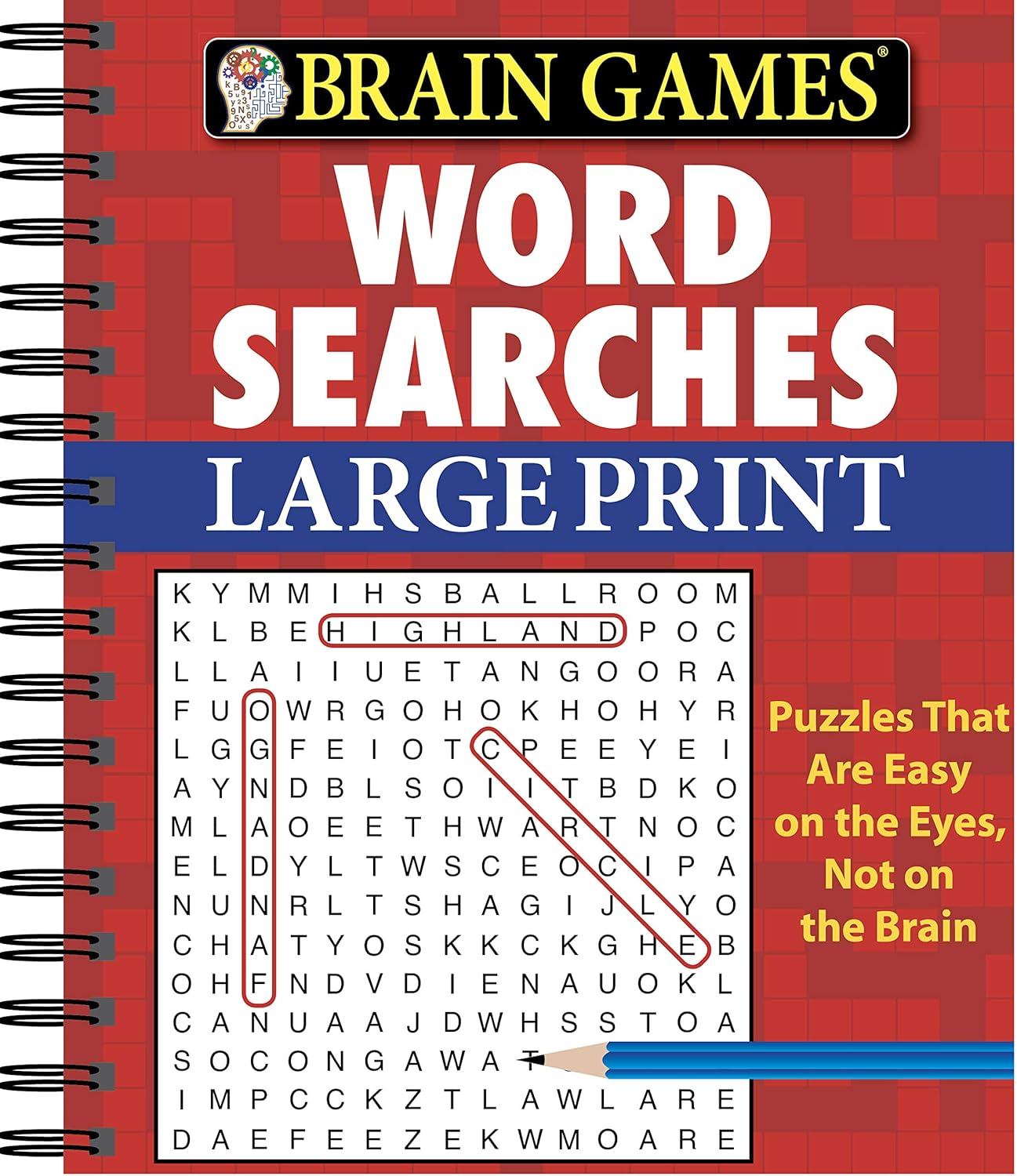 Brain Games Word Searches - recommended word puzzle book